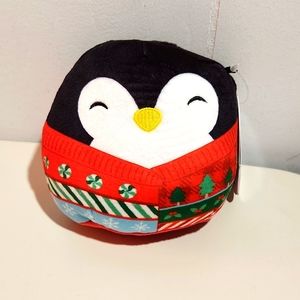 LUNA THE PENGUIN - SQUISHMALLOWS HOLIDAY - 4.5" PLUSHIE - NEW WITH TAG